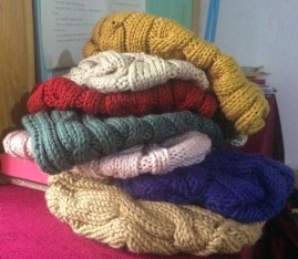 Slouchy hats in many colors